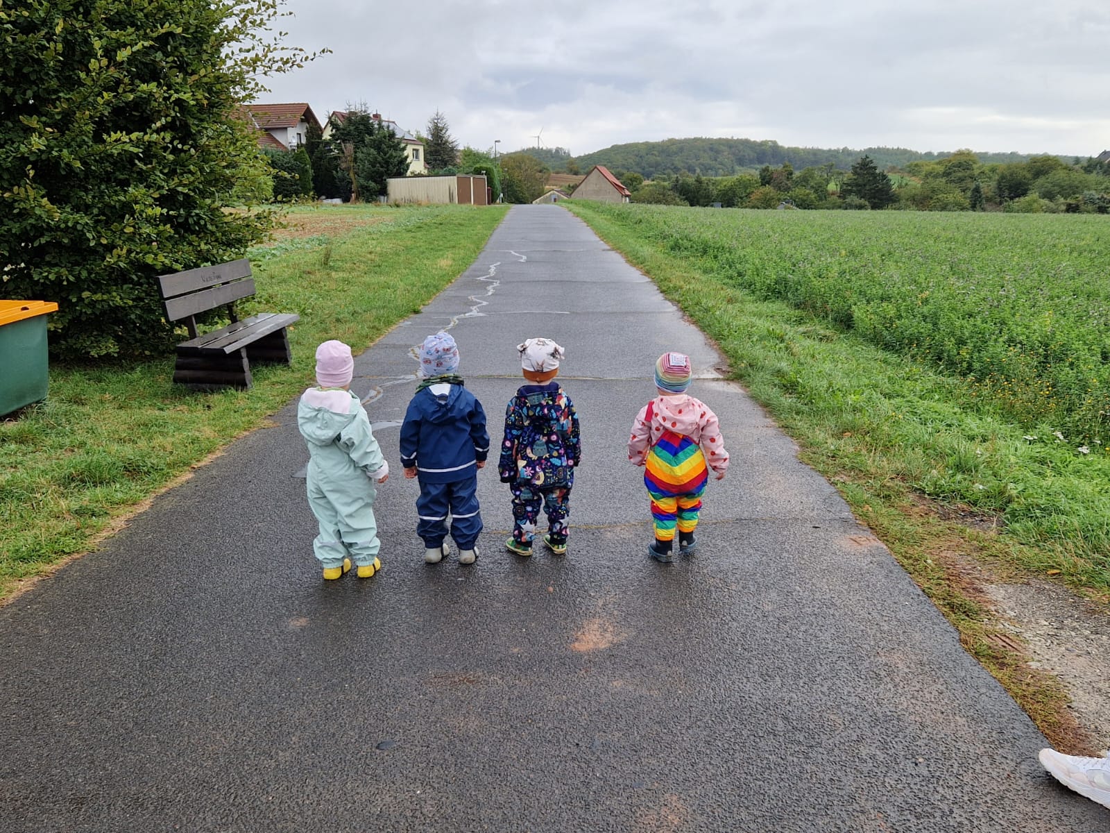 Krippenkinder Gänseblümchen Kita Emseloh